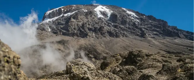 Wanderung von der Horombo Hut zur Kibo Hut